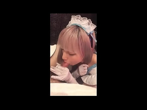 ❤️ Japanese Idol [mayuka], franskur vinnukonubúningur, 1. hluti, blástur og hristur af sér með húðkrem ️❌ Harð klám á is.pornjimbo.ru